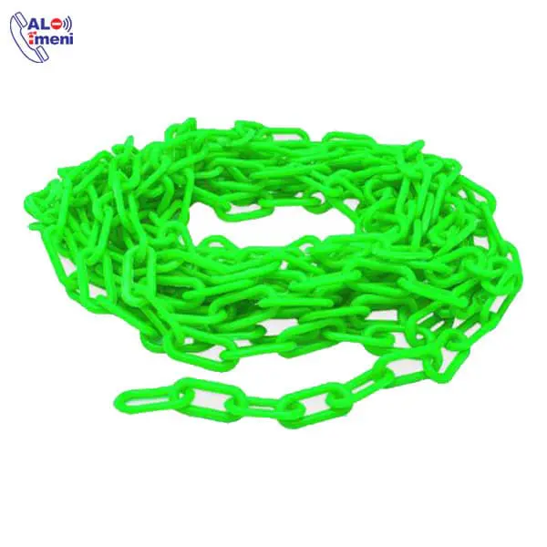 زنجیر پلاستیکی سبز
