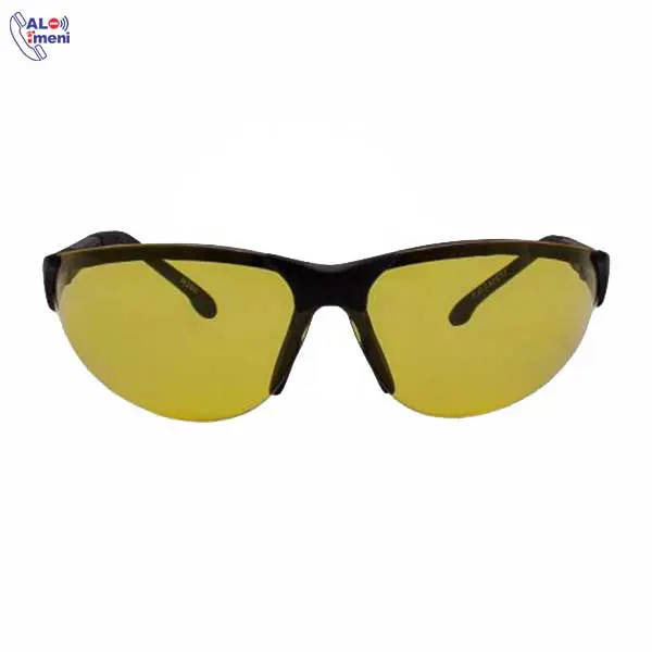 عینک ایمنی اپتیک PO مدل R200 زرد