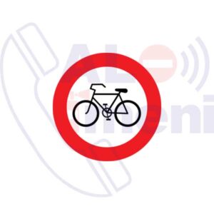 تابلو عبور دوچرخه ممنوع