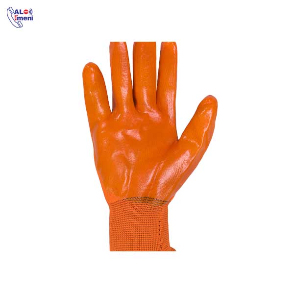 دستکش ضد برش ژله ای نارنجی