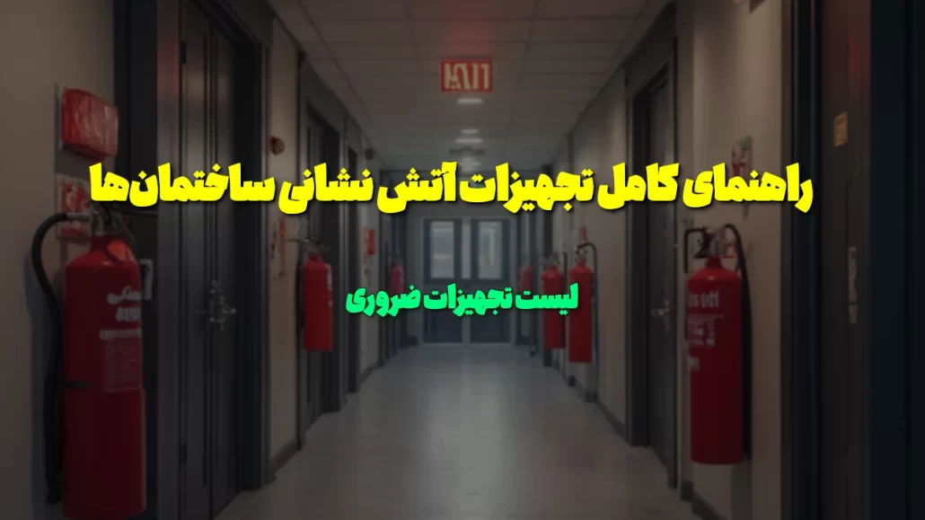 راهنمای کامل تجهیزات آتش نشانی ساختمانها (لیست تجهیزات ضروری)