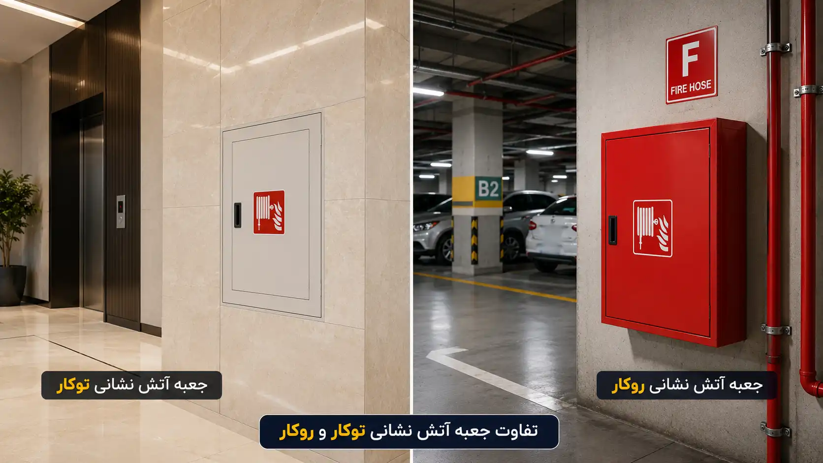 راهنمای خرید جعبه آتش نشانی برای ساختمان